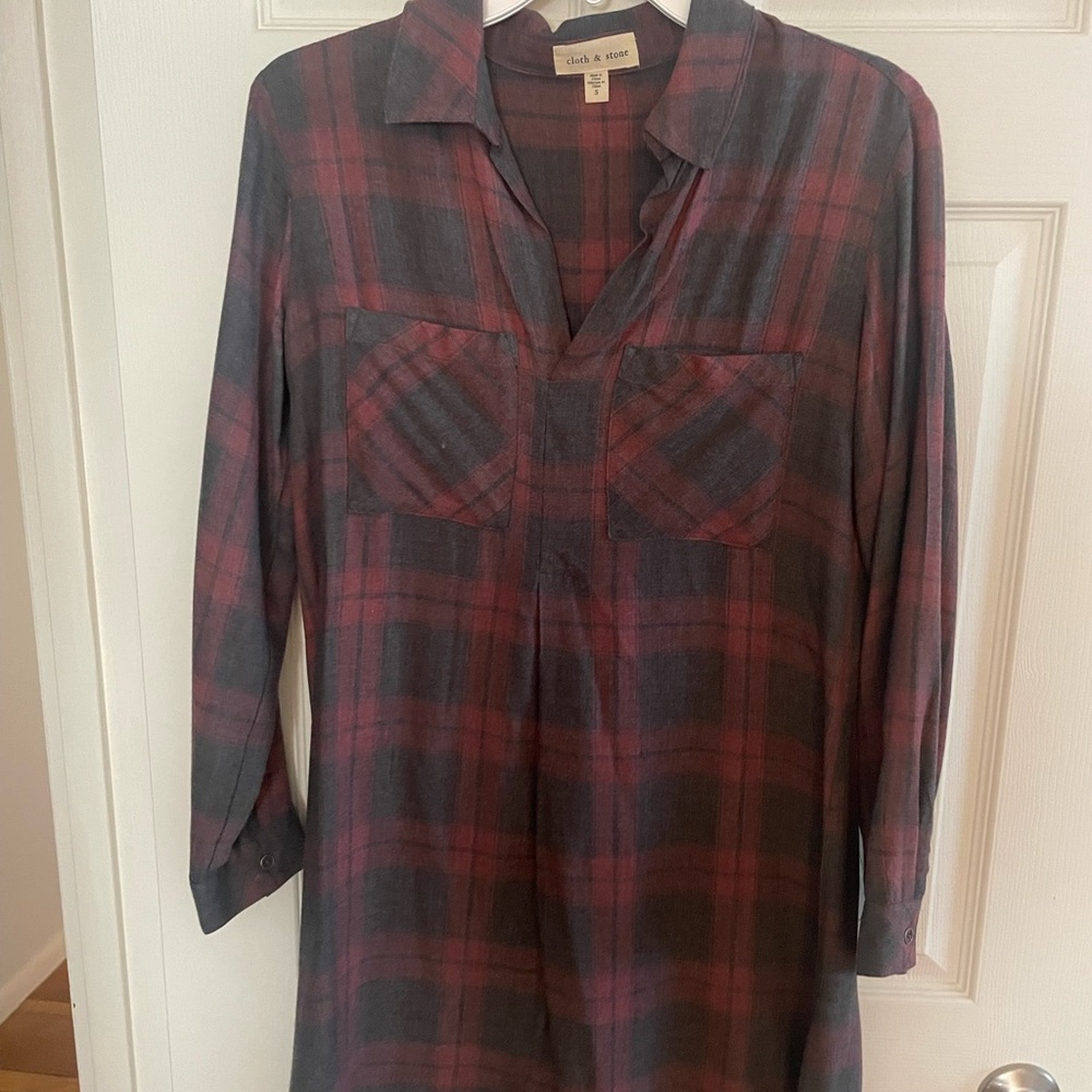 Cloth & Stone Shirt Dress